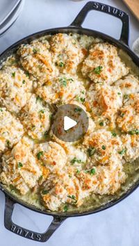 Kimber | Easy Family Recipes on Instagram: "Fall made me do it! I know it isn’t Fall yet, but I am ready for it.  It’s been a while since I’ve shared my viral Cheddar Bay Chicken Pot Pie.  It is one of our favorite cozy meals in my house! 

🎙Comment 𝐏𝐎𝐓 𝐏𝐈𝐄 for the full recipe - Don’t forget to read through everything. I share some time saving tips you don’t want to miss! 
*𝘱𝘭𝘦𝘢𝘴𝘦 𝘮𝘢𝘬𝘦 𝘴𝘶𝘳𝘦 𝘵𝘰 𝘧𝘰𝘭𝘭𝘰𝘸 𝘴𝘰 𝘺𝘰𝘶 𝘤𝘢𝘯 𝘳𝘦𝘤𝘦𝘪𝘷𝘦 𝘋𝘔’𝘴 𝘧𝘳𝘰𝘮 𝘮𝘦*

The creamy chicken and tender veggies topped with golden cheesy biscuits, will make this cheddar bay chicken pot pie an INSTANT hit! 

How to get the recipe:
1️⃣ Comment 𝐏𝐎𝐓 𝐏𝐈𝐄 and I will message it to you!
2️⃣ Google “easy family recipes Cheddar Bay Biscuit Chicken Pot Pie” for a printable version ✅
