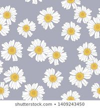 Seamless Pattern Chamomile Stock Vector (Royalty Free) 267122675