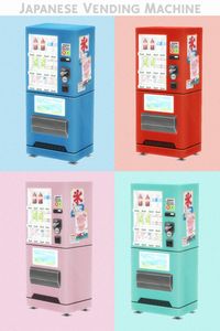 Custom Japanese-style vending machines! Find this CC at # 11 in our list of maxis-match Japanese TS4 mods (linked here)