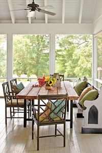 Porch Dining Area