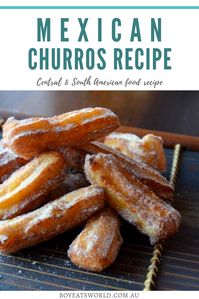 Whether you're looking for tasty desserts, to bring the tastes of Mexico home, or celebrating Cinco de Mayo here's the perfect Mexican churros recipe for you to try! Plus a Cinnamon