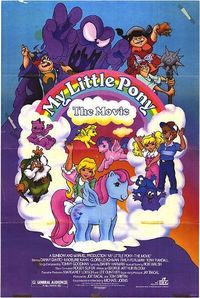 that's right, My Little Pony The Movie. I watched it until the VHS tape broke.