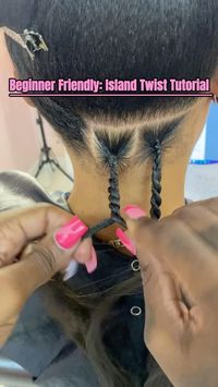 Watch till the results at the end 😍😍😍😍Follow @raislayz for more braider tips 🩷 I hope this tutorial helps you! 🫶🏾🫶🏾 #hairtutorial #twist #islandtwist #passiontwists #braidstutorial #braids #protectivestyles #braidernails #howto #explore #fyp #northhoustonhairstylist #houstonhairstylist #reels #houstonknotlessbraids #knotlessbraids