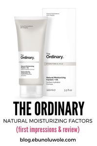 The Ordinary Skincare | The Ordinary Moisturizer | The Ordinary Skincare Routine | The Ordinary Skincare Review | The Ordinary Skincare Dry Skin