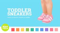 Source: Tumblr | Toddler Shoes | Toddler Sneakers | BGC | Sims 4 | TS4 | Maxis Match | MM | CC | retired | lost gem | Pin by suepixels