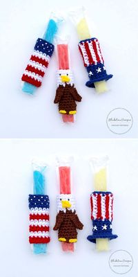 4th of July Crochet Ideas and Free Patterns