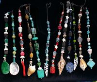 ☀🌺ATTENTION If you are planning a large/bulk order of any single item or combination of listings, please contact me first for custom options and possible discounts!! What a great idea! Attach a beautiful beaded overhead fan pull to your existing plain-jane-chain and you have jewelry for your home!  Shells, beach glass, crystal, gemstones in any color or combination are available! Just convo me with your special request. Ready in 1-3 days, discounts in quantity. I use quality components includin