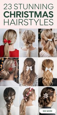 Find adorable Christmas hairstyles for kids black and white, featuring braided looks, easy updos, and cute styles with ribbon. Perfect for curly or short hair, these hairstyles ensure a festive, joyful vibe for every holiday occasion, making them ideal for kids of all ages who love fun and creative holiday hair.