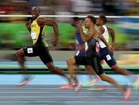 The Internet went wild with Usain Bolt memes after the Jamaican runner made Olympic history.