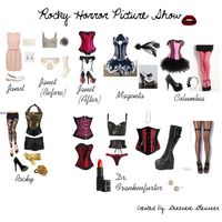 My designs for Rocky Horror Show