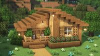 [Minecraft] How to Build a Survival Starter House / Tutorial