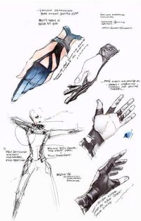 The mockingjay outfit designs.