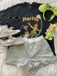 #disney #disneyworld #disneystyle #disneyootd #disneyoutfit #disneyfits #disneyinspo #disneyland #magickingdom #peterpan #tinkerbell Disney, Disney world, disney ootd, disney outfit, disney fits, disney inspo, disney style, disney style inspo, disney fashion, disney fit check, peter pan ootd, tinkerbell outfit