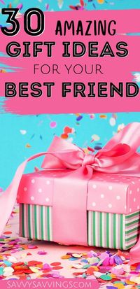 Do you need a birthday gift for a best friend? Birthdays are super important days, don't forget to get the best gift for your bestie! 30 gift ideas for her will wow your friend! gifts for her // best friend gifts // best friend gift ideas // affordable gifts for her