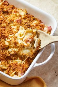 Creamy Chicken Cordon Bleu Casserole