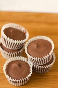 Homemade Reese's cups EASY. Be nice for Christmas cooking