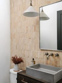 unglazed zellige tile | natural zellige subway bejmat | clé – clé tile