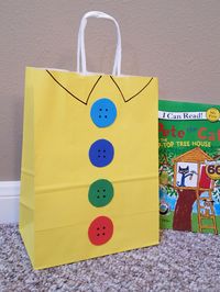 Pete the cat Groovy buttons goody bag Birthday party