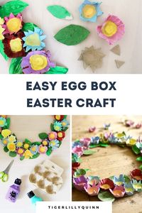 Easter Egg Box Floral Wreath DIY Simple Craft Idea
So here is a super quick and easy tutorial on how you can make your own Easter Wreath! You may have seen a few different versions of Easter Wreath Ideas so I’m in no way claiming to have invented it but I hope you like the pastel twist.
Picture this: a burst of spring joy, with upcycled egg carton flowers blooming playfully on a handmade wreath. Trust me, it’s as Instagram-deserving as it sounds! Plus, it’s brimming with fun insights about recycling, crafting and patience for our little learners.