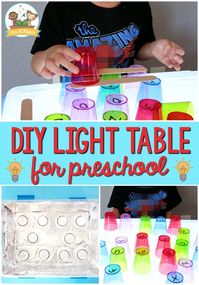 Easy DIY Light Table Tutorial (Step by Step Directions)