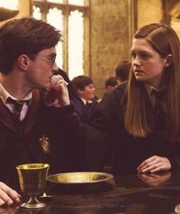 Ginny and Harry love,love,love around them