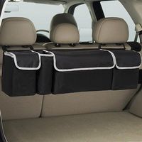 Auto Storage Organizer Car Trunk Bag Universal Large Capacity Backseat Storage Bag Foldable Oxford