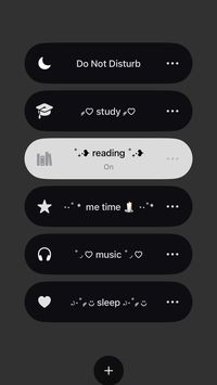 focus idea focus time do not disturb reading studying me time music sleep focus aesthetic apple iphone ipad