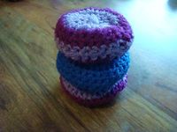 Crocheted Scrubby #crochet #yarn #cleaning #kitchen