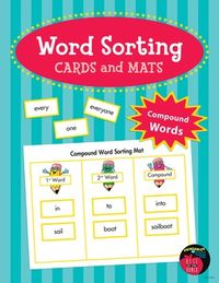 Everything you need to introduce sorting compound words is here in this handy resource! You’ll find pre-made word cards and sorting mats to guide students through the word-sorting process, as well as a variety of activity ideas to extend the sorting fun. #tpt #teacherspayteachers #ctp #creativeteachingpress #printable #lessonplan #activity #teacher #teaching #wordsorting #cardsandmats #compoundwords #sounds #reading #vocabulary