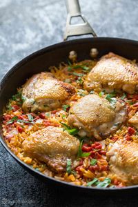 One Pot Chicken and Orzo Recipe | SimplyRecipes.com