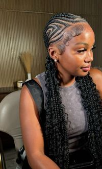 #cornrows #hairstyles #hair #fall #winter #outfits #boho