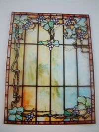 Artfully Musing: Tutorial - Creating a Stained Glass Look by Embossing Transparency Film