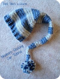 Newborn Stocking Cap Tutorial (Crochet)