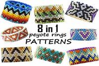 Peyote Seed Bead Ring Patterns Beading Beaded (2080138)