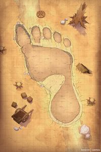 #giant #foot #footprint #road #travel #desert #cart #monster #foreshadowing #warning #noshoes #battlemap #bbeg #czepeku #digitalart #digitalpainting #dungeon #dungeonmaps #encountermaps #fantasy #fantasyart #fantasymap #map #maps #rpg #rpgmaps #tabletop #ttrpg #ttrpgmap #vtt #vttbattlemap #vttmap #dnd #dndadventure #dndbbeg #dndcampaign #dndbattlemap #dndhomebrew #dndmaps #dndmemes #dndminis #dungeonsanddragons #forgottenrealms #pathfinder #pathfindermap #wotc #5e #5emaps #5ehomebrew