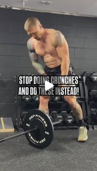 Jay Maryniak on Instagram: "There’s a time and place for some simple hip flexion to work the abs.

However, I’ve built a lot of my core strength using more athletic multi planar exercises.

Level up your core game with these 5 landmine movements👇🏻

1️⃣Kneeling Split Stance Rotations
2️⃣Plank Truck Drivers
3️⃣Kneeling Core Rotations
4️⃣Rotational Split Jerk
5️⃣Hollow Switch Press

#core"