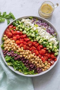 Mediterranean Chopped Salad - FeelGoodFoodie