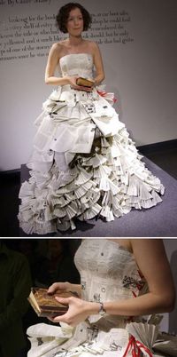 20 Amazing Book Dresses via bookglow.net