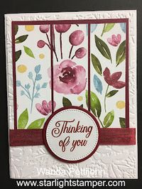 My Creative Corner!: Lovely & Lasting, Thinking of You Card, Stampin' Up!