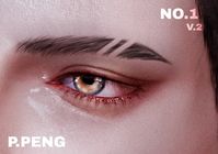 [SIMS4/TS4]P.PENG Eyebrow No.1~2 v_1~2 HQ | Patreon