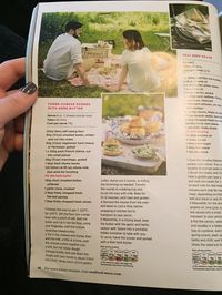 Three cheese scones with herb butter