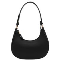 FashionPuzzle Small Crescent Shoulder Bag Underarm Purse