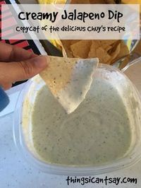 chuys creamy jalapeno dip