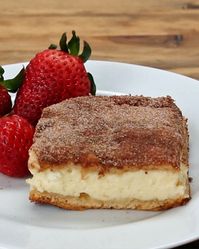 These Cinnamon Sugar Cheesecake Bars Are The Business