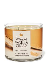 Warm Vanilla Sugar 3-Wick Candle | Bath & Body Works