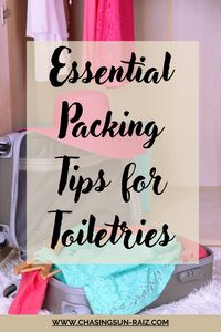 Getting ready and packing for a trip is exciting but can also be overwhelming. If you love being prepared and organized for your trips, these are the strategies that on how to pack toiletries for air travel. After reading through these organization tips you will feel prepared and can relax by the time that vacation day comes.  This post is all about travel organization and how to pack toiletries for air travel.  Save this post for later to make packing easy :)  Happy and safe travels! xx