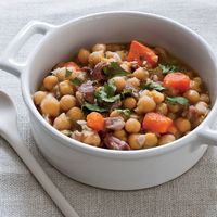 Slow Cooker Ham Hock and Chickpea Stew