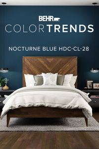 Nocturne Blue HDC-CL-28 sets the mood for rest, inspired by mystical summer evenings spent looking up at the stars.