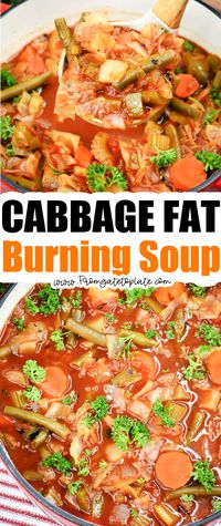 Cabbage Fat Burning Soup - From Gate To Plate