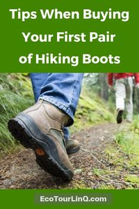 SHOPPING FOR HIKING BOOTS. Confused by all the choices when looking for hiking shoes and boots?  Get clear no-nonsense advise from the founder of a hiking tour company in this useful travel blog guest post. Great tips especially for the novice hiker. Click to read now!  #EcoTourLinQ #hiking #hikingboots #besthikingboots #shoppingtips #traveltips #wanderlust #clicktoread